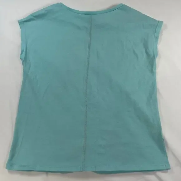 Gymboree Girls Parrot Sequin Graphic T-Shirt Blue Size 10 Tropical Bird Tee - Picture 4 of 5